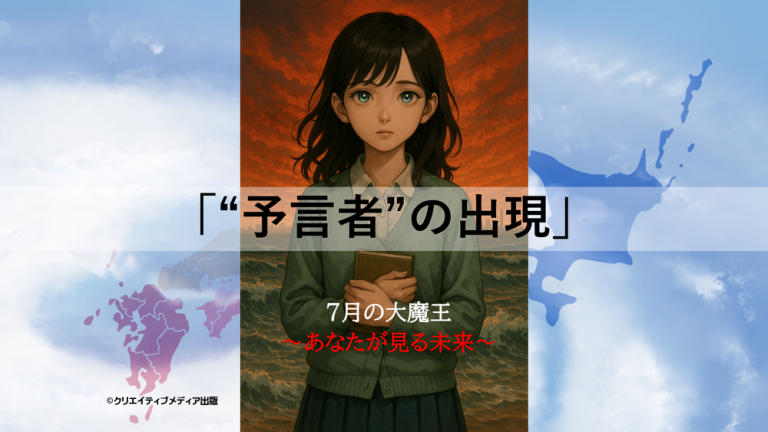 ◆12章　予言者--7月の大魔王　クリエイティブメディア出版-予言者　川村玲奈（かわむら-れな）　武左　運命の7月5日